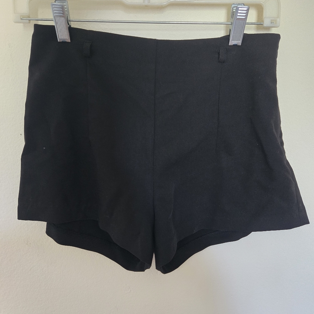 Black shorts size small